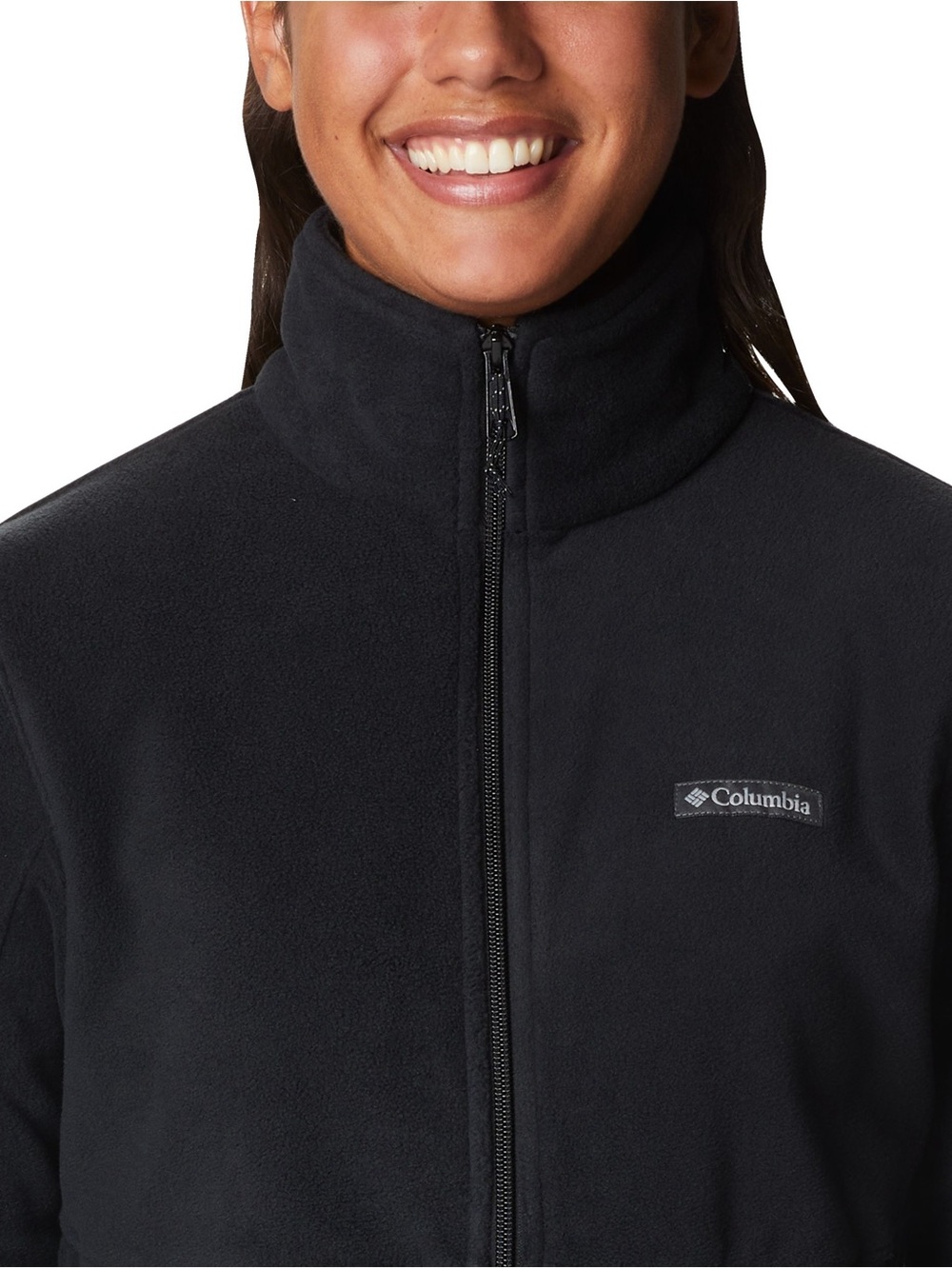 Columbia Women's Basin Trail III Full Zip Jacket Black Size Large - Picture 2 of 11